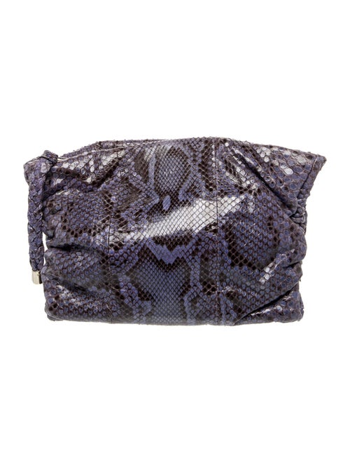 Tod's Snakeskin Clutch