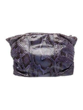 Tod's Snakeskin Clutch