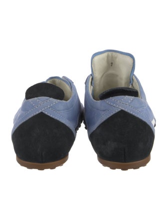 Tod's Suede Colorblock Pattern Sneakers