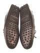 Tod's Leather Whipstitch Trim Loafers