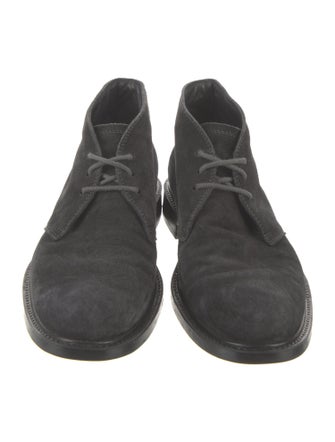 Tod's Suede Lace-Up Boots