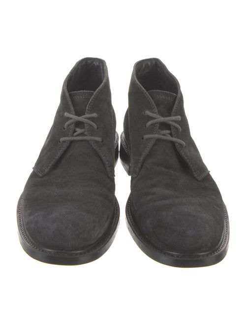 Tod's Suede Lace-Up Boots