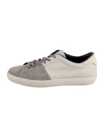 Tod's Suede Colorblock Pattern Sneakers