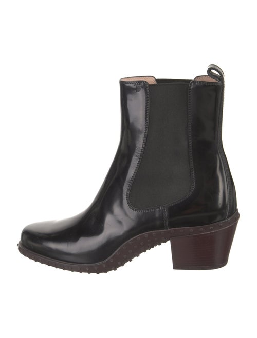 Tod's Patent Leather Chelsea Boots