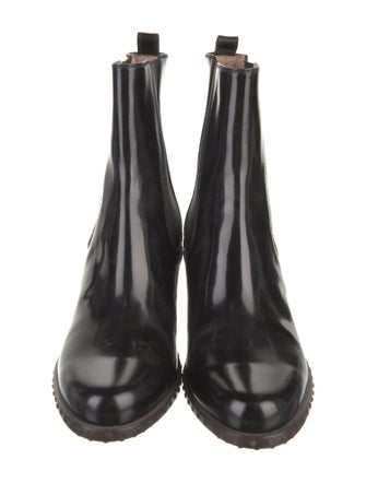 Tod's Patent Leather Chelsea Boots