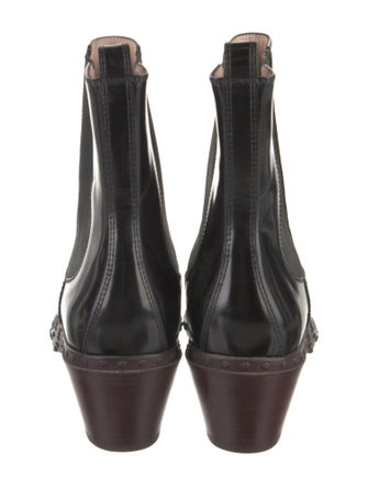 Tod's Patent Leather Chelsea Boots