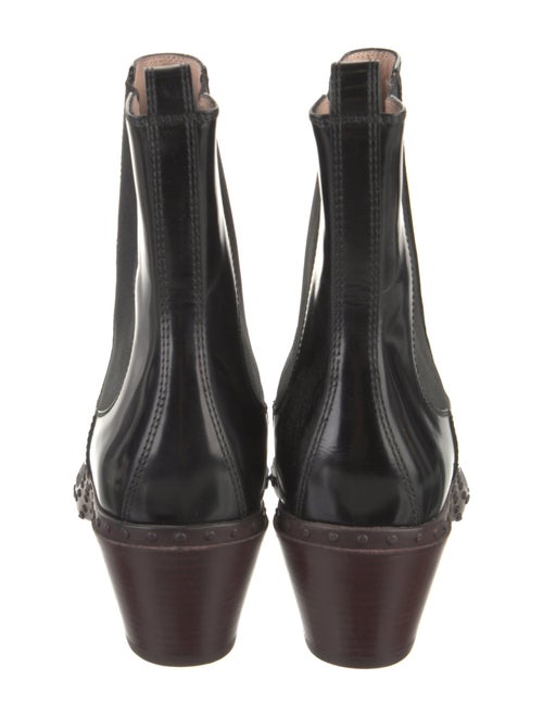 Tod's Patent Leather Chelsea Boots