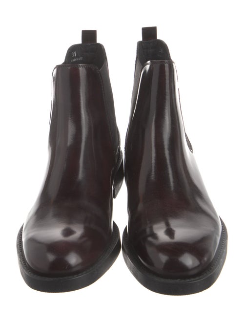 Tod's Patent Leather Chelsea Boots
