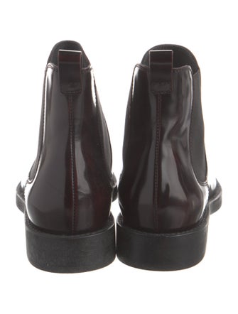 Tod's Patent Leather Chelsea Boots
