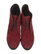 Tod's Suede Lace-Up Boots
