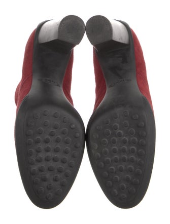 Tod's Suede Lace-Up Boots