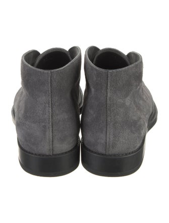 Tod's Suede Lace-Up Boots
