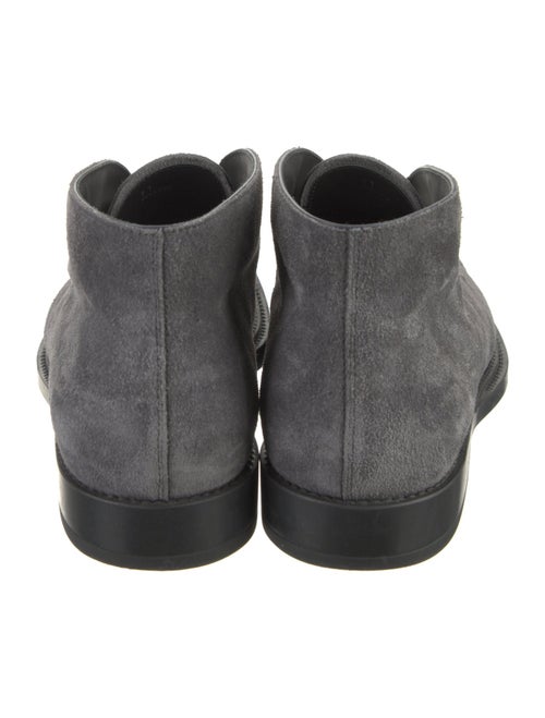 Tod's Suede Lace-Up Boots