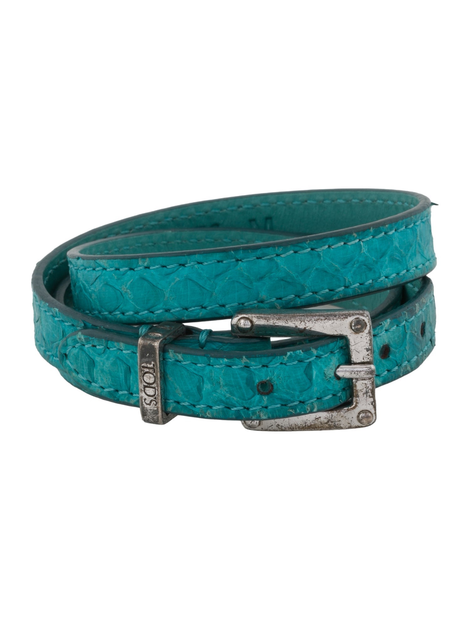 Tod's Leather Wrap Bracelet
