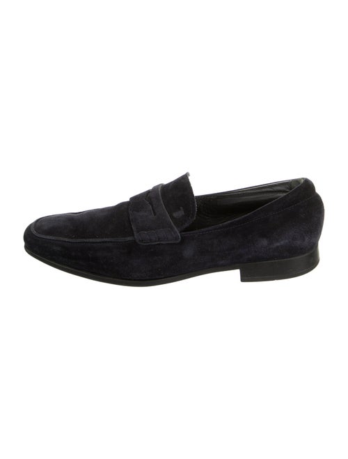 Tod's Suede Dress Loafers