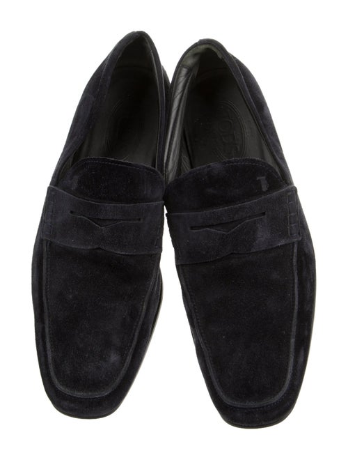 Tod's Suede Dress Loafers