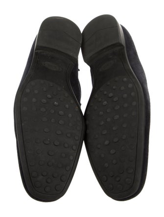 Tod's Suede Dress Loafers