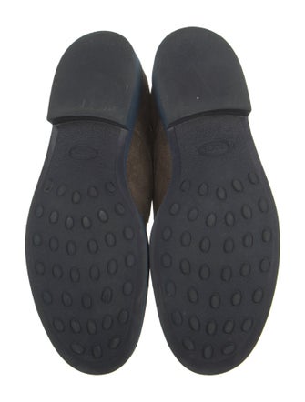 Tod's Suede Lace-Up Boots