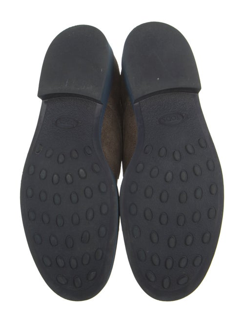 Tod's Suede Lace-Up Boots