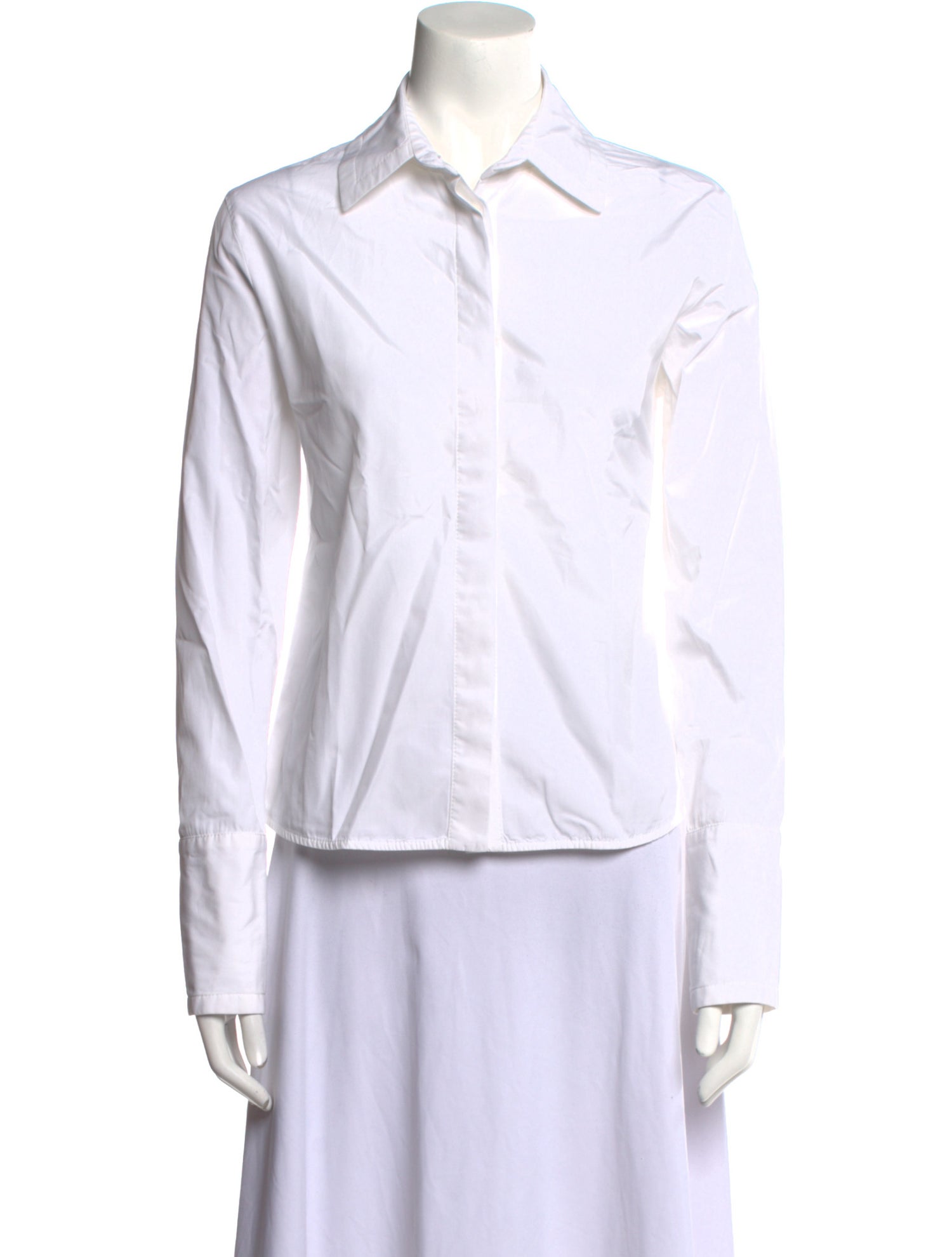 Tod's Long Sleeve Button-Up Top
