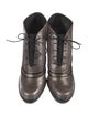 Tod's Patent Leather Lace-Up Boots