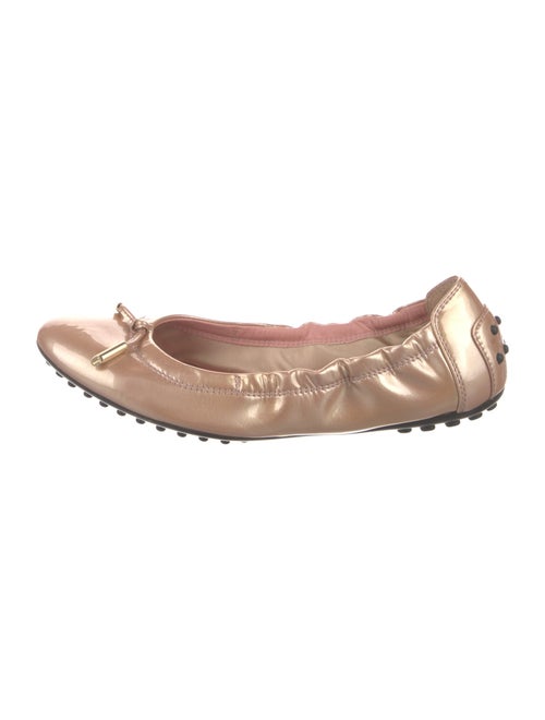 Tod's Patent Leather Ballet Flats