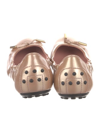 Tod's Patent Leather Ballet Flats