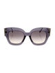 Tod's Oversize Gradient Sunglasses