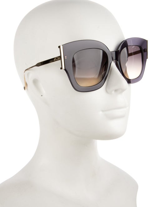 Tod's Oversize Gradient Sunglasses