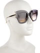 Tod's Oversize Gradient Sunglasses