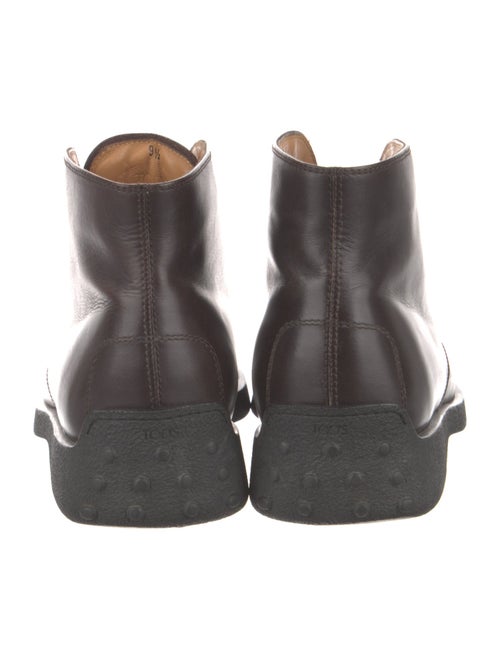 Tod's Leather Lace-Up Boots