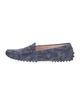 Tod's Suede Printed Loafers