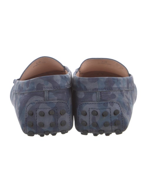 Tod's Suede Printed Loafers