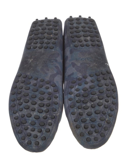 Tod's Suede Printed Loafers