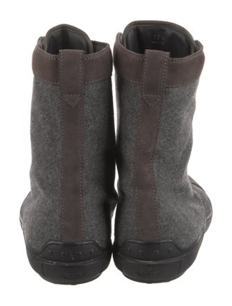 Tod's Suede Lace-Up Boots