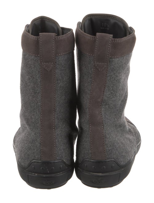 Tod's Suede Lace-Up Boots