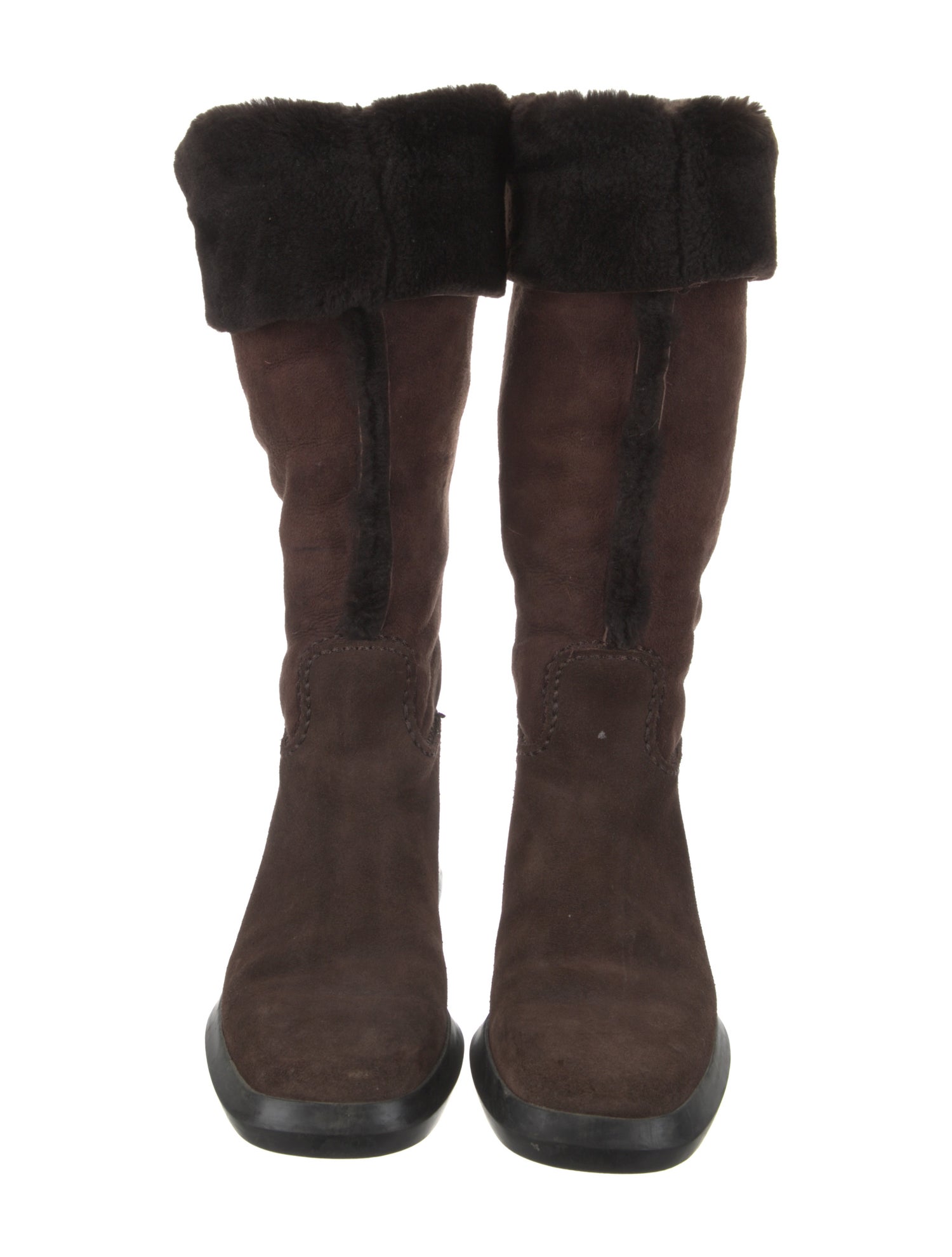 Tod's Suede Slouch Boots