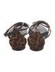 Tod's Ponyhair Animal Print Flats