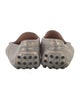 Tod's Suede Glitter Accents Loafers