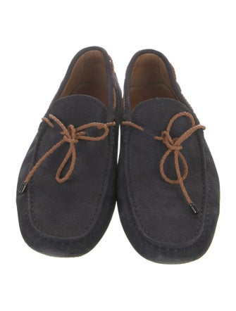 Tod's Suede Braided Accents Drivers