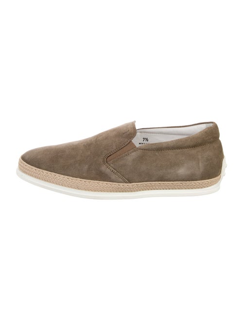 Tod's Suede Espadrille Sneakers