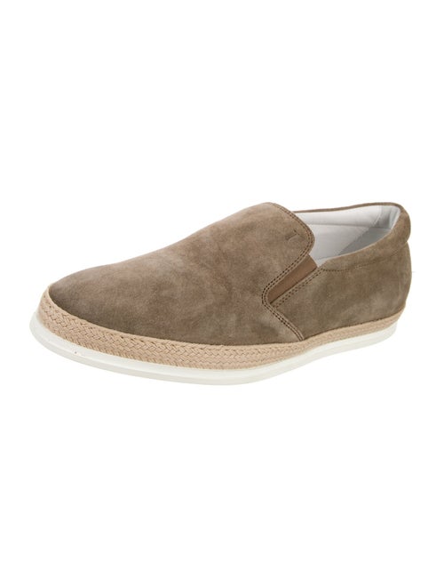 Tod's Suede Espadrille Sneakers