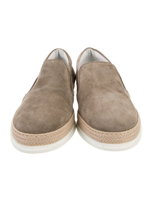 Tod's Suede Espadrille Sneakers