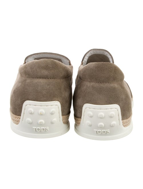 Tod's Suede Espadrille Sneakers