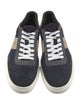 Tod's Suede Colorblock Pattern Sneakers