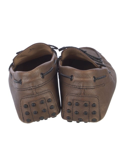 Tod's Leather Bow Accents Drivers