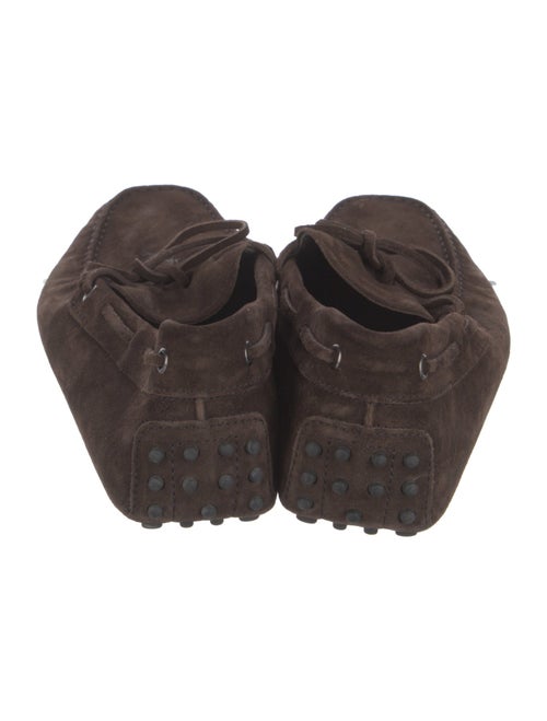 Tod's Suede Bow Accents Drivers