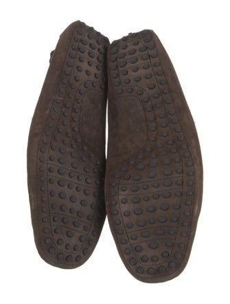 Tod's Suede Bow Accents Drivers