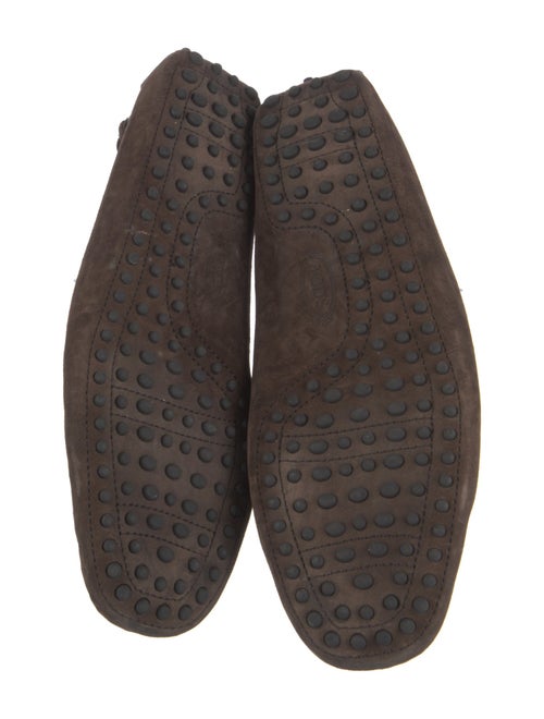 Tod's Suede Bow Accents Drivers