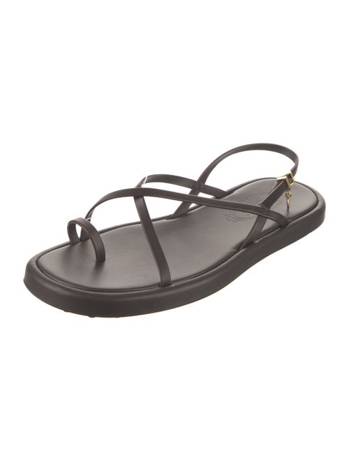 Tod's Leather Slingback Sandals